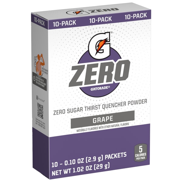 G Zero 20 fl oz Powder Sticks, 10/Box