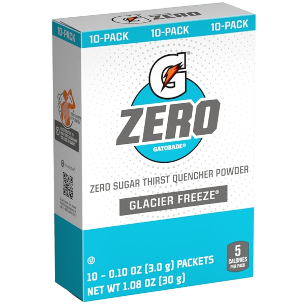 G Zero 20 fl oz Powder Sticks, 10/Box