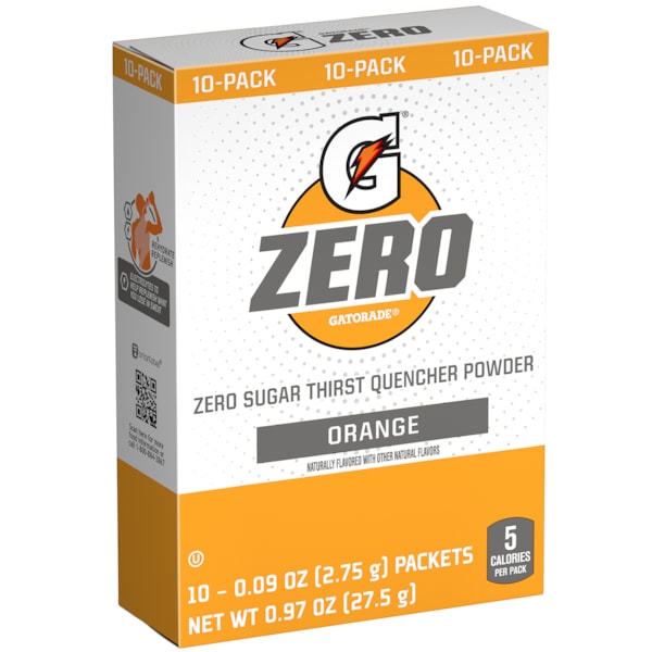 G Zero 20 fl oz Powder Sticks, 10/Box