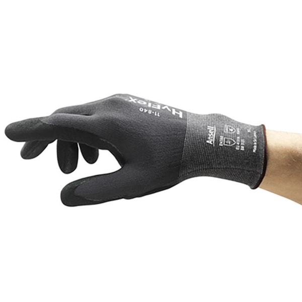 HyFlex® Fortix™ Nitrile Foam Palm Coated Nylon & Spandex Gloves