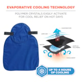 Ergodyne Cooling Hard Hat Pad with Neck Shade thumbnail 3