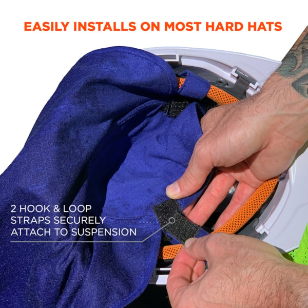 Ergodyne Cooling Hard Hat Pad with Neck Shade