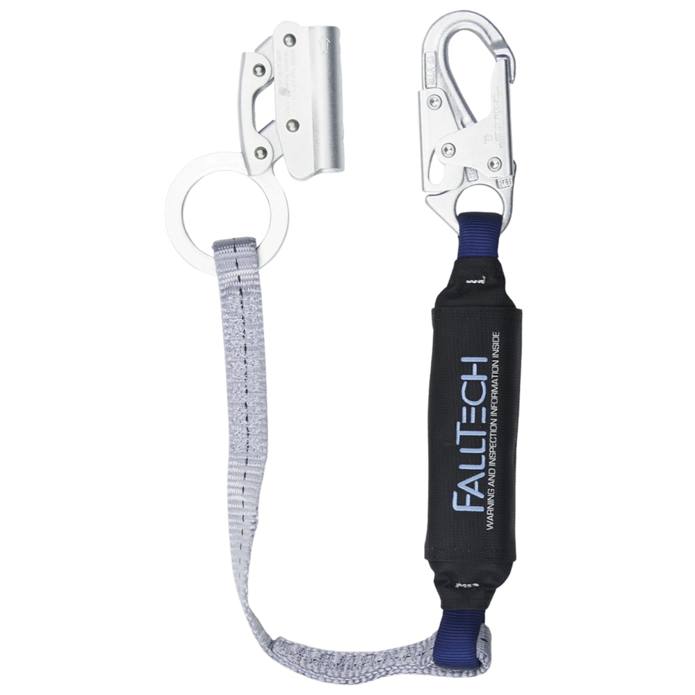 5/8" Rope Grab & ViewPack Shock Absorbing Lanyard Fall Protection Set