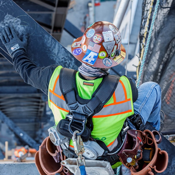 FT-One™ 1D Standard Non-Belted Full Body Harness, Tongue Buckle Leg Adjustments