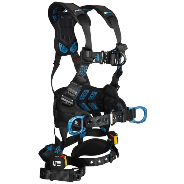 FT-One™ 4D Construction Climbing Full Body Harness with Tongue Buckle Leg Adjustments