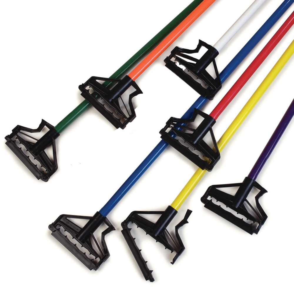 Sparta® Spectrum® Quik-Release™ 60"L x 1"D Fiberglass Mop Handle