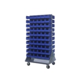 120-Bin Double-Sided Louvered Rack Ultra Bin System – 11"L Bins thumbnail 2