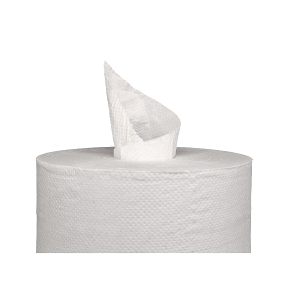 Preserve 8.3" x 15" x 660' Center Pull 2-Ply White Paper Towels 6/Case