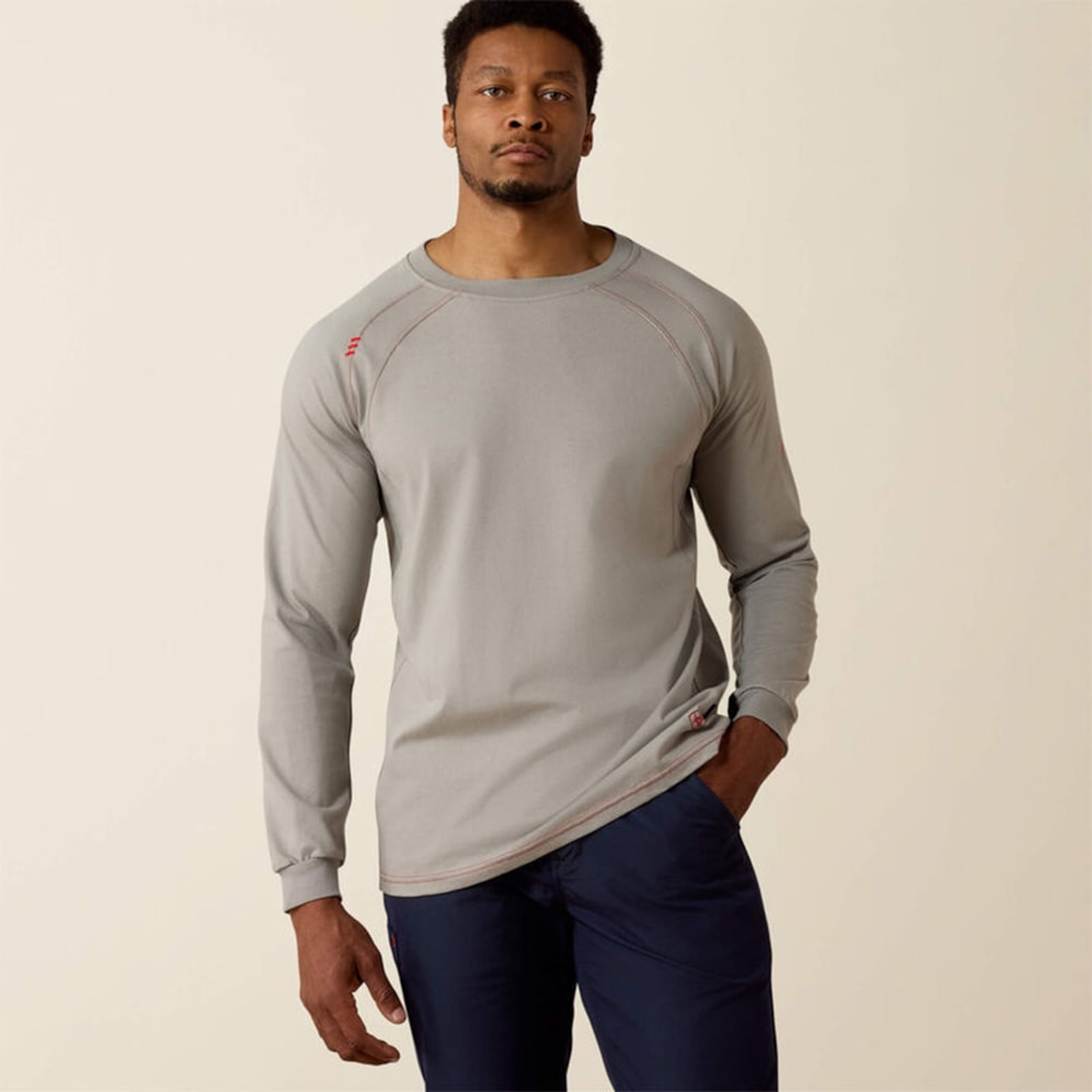 Men's FR Work Crew Long Sleeve T-Shirt