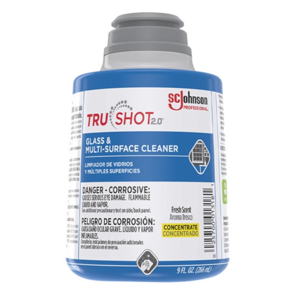 TruShot 2.0® Glass & Multi-Surface Cleaner, 9 fl oz, 4/CS