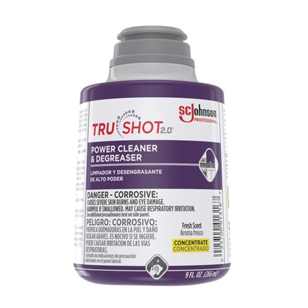 TruShot 2.0® Power Cleaner and Degreaser, 9 fl oz, 4/CS