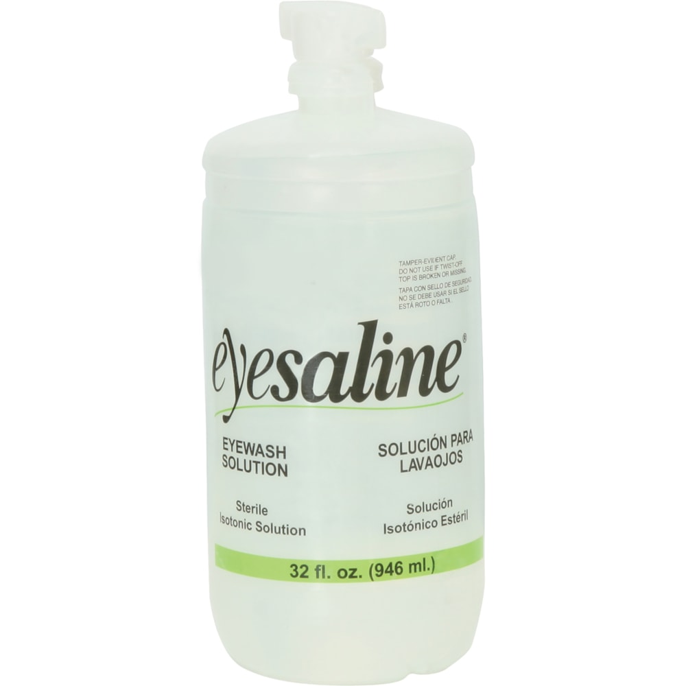 Eyesaline® 32 oz. Emergency Eye Wash Station Refill