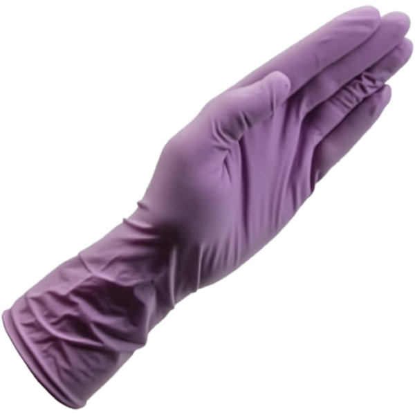 Sperian PowerCoat® 5 mil Powder-Free 12" Nitrile Blend Disposable Gloves, 100/Box