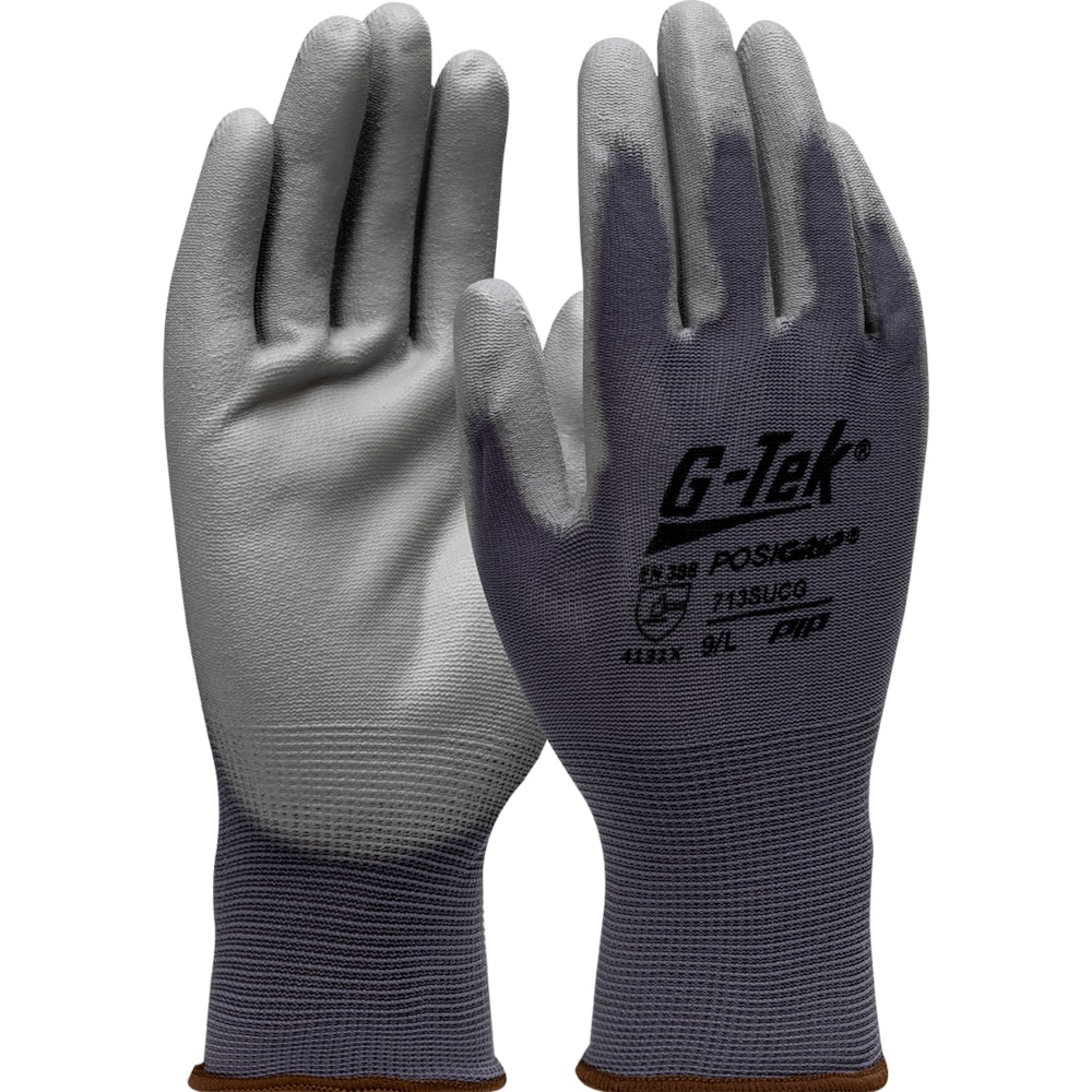 PosiGrip® Polyurethane Palm Coated Seamless Knit Nylon Glove