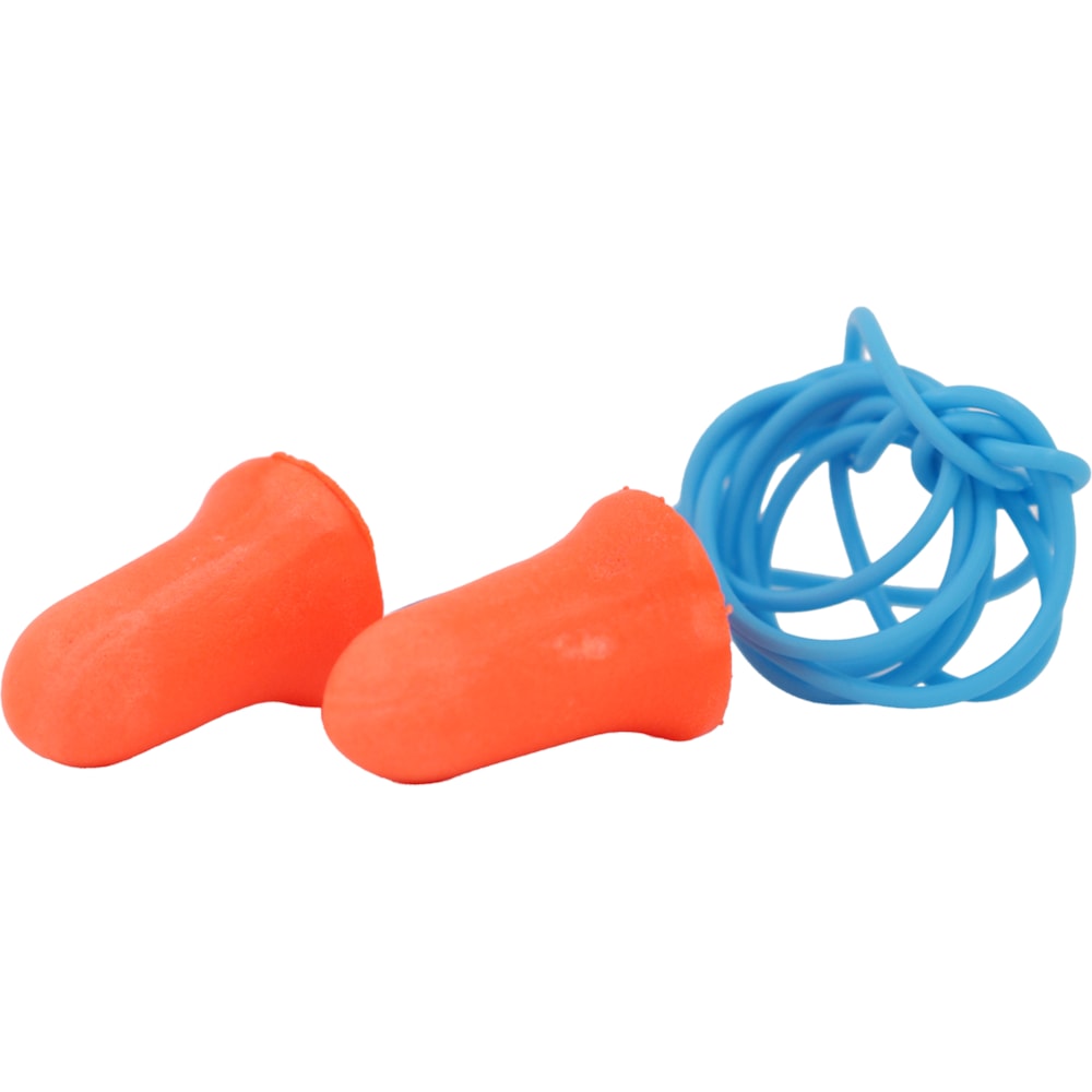 MAXIMUM® Pre-Shaped Corded NRR 33 Disposable Ear Plugs Vending Pack, 125 Pair