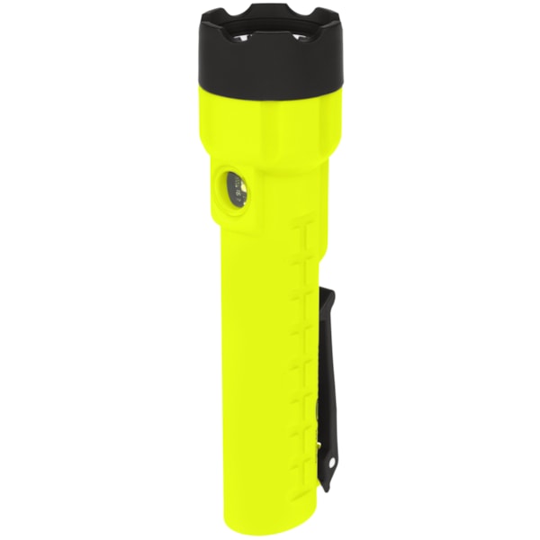 Intrinsically Safe Dual-Light Flashlight - 3 AA (not included) - Black - UL913