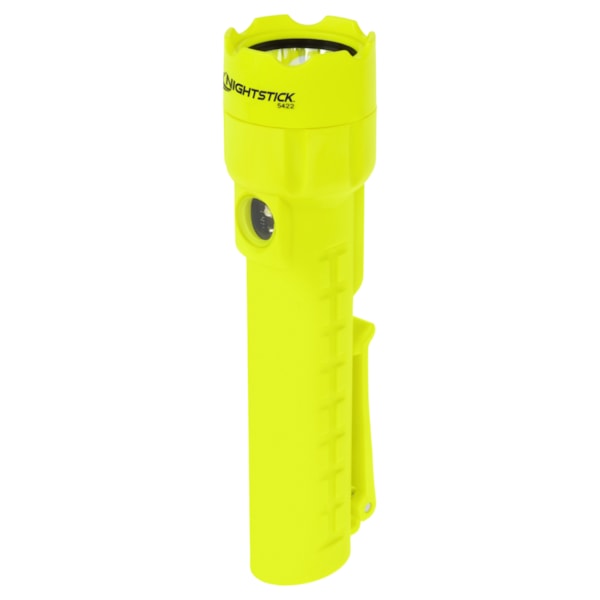 Intrinsically Safe Dual-Light Flashlight - 3 AA (not included) - Black - UL913