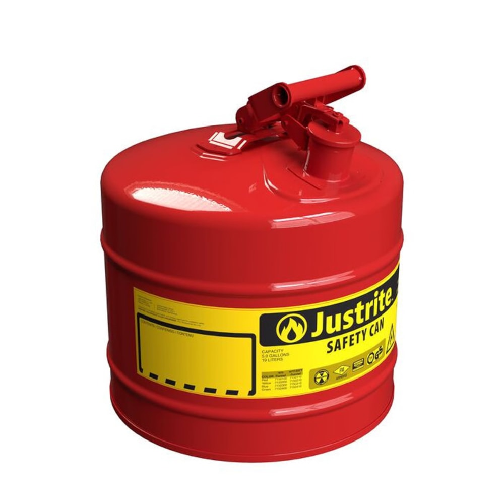 5 Gallon Gas & Flammables Type I Red Safety Can