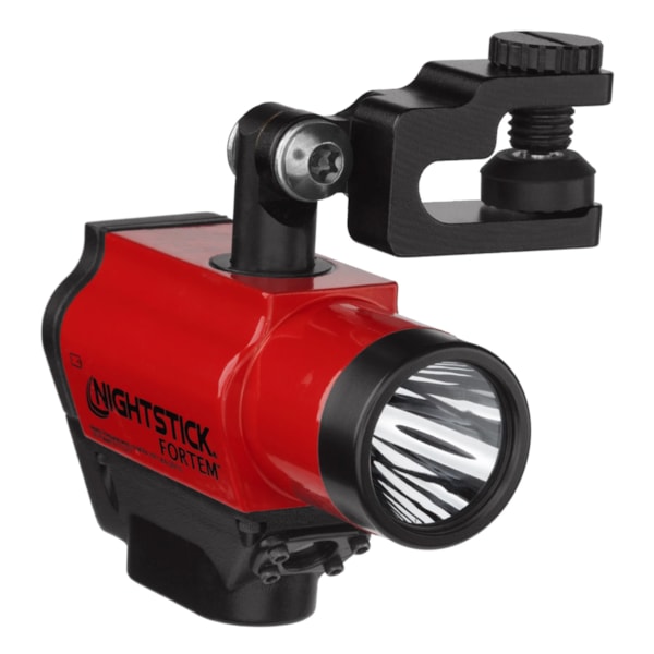FORTEM® Intrinsically Safe Helmet Dual-Light - 2 CR123 - Red - UL913