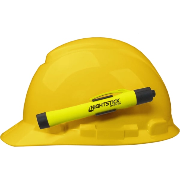 Intrinsically Safe Penlight with Hat Mount