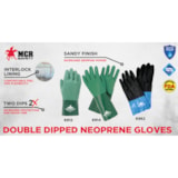 NEOMAX 14'' GREEN DOUBLE DIPPED GLOVES thumbnail 2